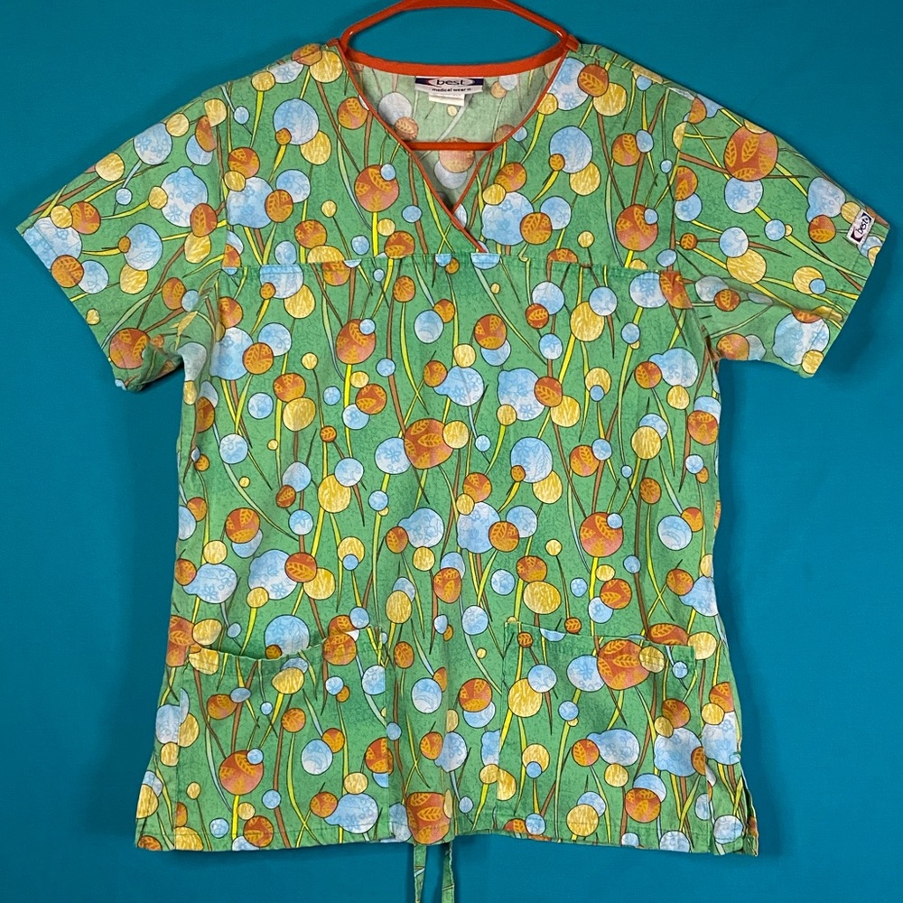 🍃 Nature Scrub Top 🍃